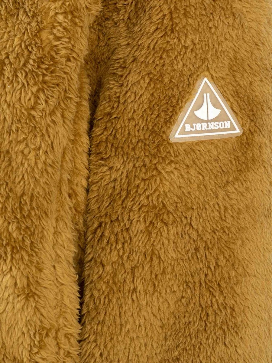 BJØRNSON Elin Coral Fleece Vest Dames 4 Seizoenen - Zacht - Maat 44 - Tapenade 6 BJØRNSON Elin Coral Fleece Vest Dames 4 Seizoenen - Zacht - Maat 44 - Tapenade - Afbeelding 4