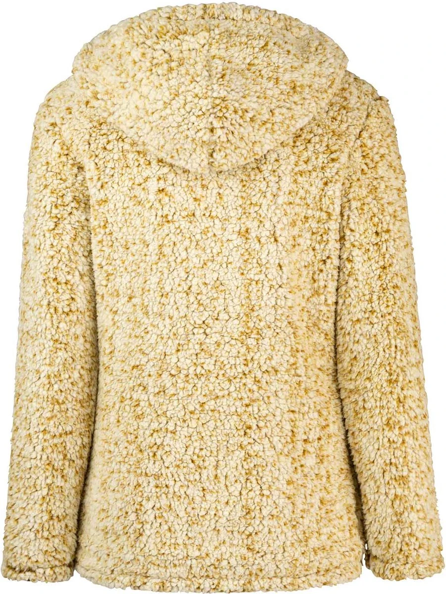 BJØRNSON Xandra Sherpa Fleece Vest Dames 4 Seizoenen Zacht - Maat 42 - Tapenade 5 BJØRNSON Xandra Sherpa Fleece Vest Dames 4 Seizoenen Zacht - Maat 42 - Tapenade - Afbeelding 3