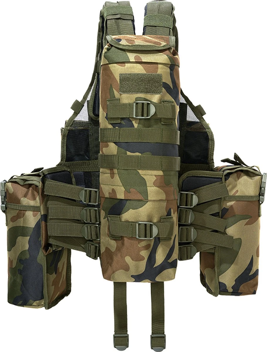 Brandit Tactical Vest - Camo 4 Brandit Tactical Vest - Camo - Afbeelding 2