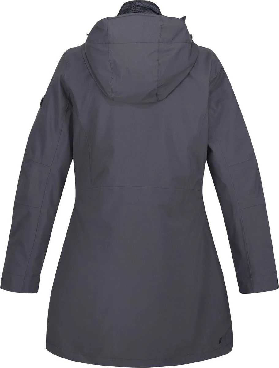 De Regatta Denbury Iii Wandeljas - Dames - 3-In-1 - Waterdicht - Donker Grijs 8 De Regatta Denbury Iii Wandeljas - Dames - 3-In-1 - Waterdicht - Donker Grijs - Afbeelding 6