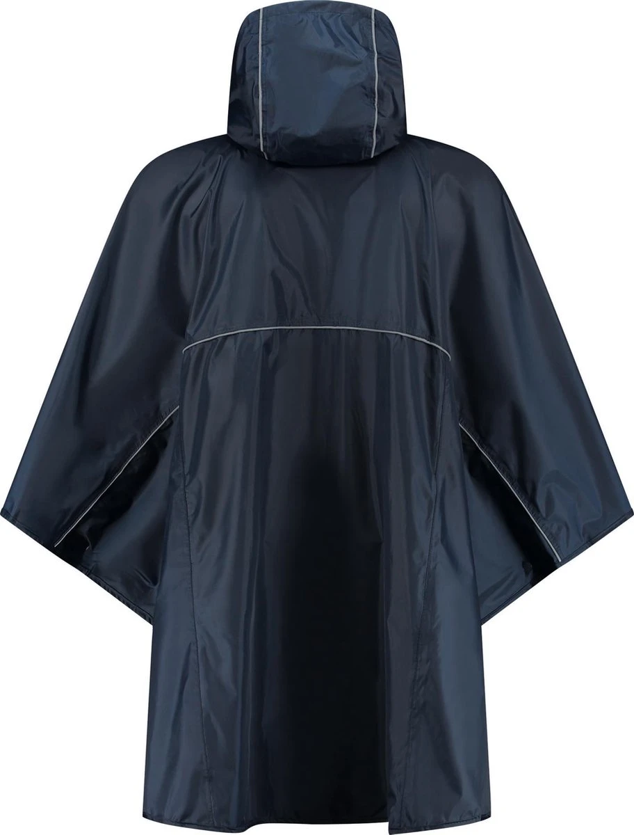 Ralka Poncho - Blauw - Volwassenen 4 Ralka Poncho - Blauw - Volwassenen - Afbeelding 2