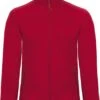 Fleecevest 'ID.501 Micro Fleece Full Zip' Maat L Rood