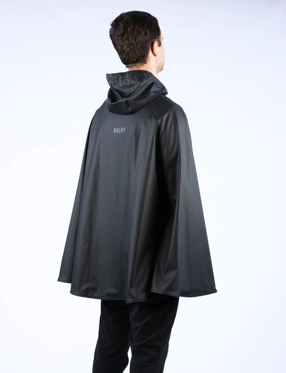 Ralka Regenponcho Senior - Sizzle - Zwart - L/XL 6 Ralka Regenponcho Senior - Sizzle - Zwart - L/XL - Afbeelding 4