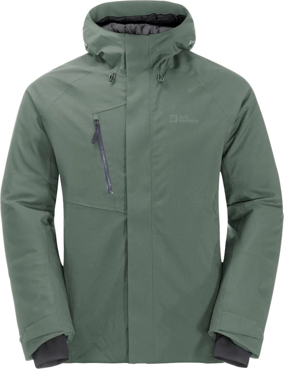 Jack Wolfskin TROPOSPHERE INS JKT Outdoorjas Heren 4 Jack Wolfskin TROPOSPHERE INS JKT Outdoorjas Heren - Afbeelding 2