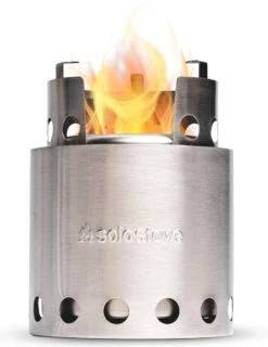 Solo Stove Lite Draagbare Kooktoestel. Geen Vloeibare Brandstof Nodig. Krachtige Efficiënte Houtverbranding En Weinig Rook. Voor 1-2 Personen, 304 Roestvrijstaal, Compact ⌀ 10,8 Cm, Hoogte 14,5 Cm, 255g. -Bol 926x1200 3