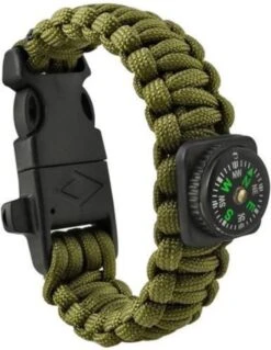Paracord Armband - Kompas - Army Green 5in1 Tool Survival Out -Bol 930x1200 6