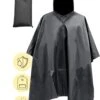Regenponcho / Fietsponcho Herbruikbaar Voor Volwassenen ( Dames En Heren ) - 200x110cm - 100% Ripstop Polyester - Zwart 2 Regenponcho / Fietsponcho Herbruikbaar Voor Volwassenen ( Dames En Heren ) - 200x110cm - 100% Ripstop Polyester - Zwart -Bol 937x1200 4