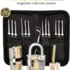 D.M.Store - Lockpick Set - Lockpicking Set - Lockpick - Lockpick Set Beginners - Survival Kit - Sloten Opener Set - Lockpick Set Voor Beginners En Gevorderden - Oefenslot - Lock Picking Set -Bol 938x1200 4