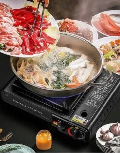 IBright Draagbare Camping Kooktoestel - Gasbrander - 1 Pits Gaspit - Elektrische Ontsteking - 2900 Watt - Met Koffer - Zwart -Bol 938x1200 6