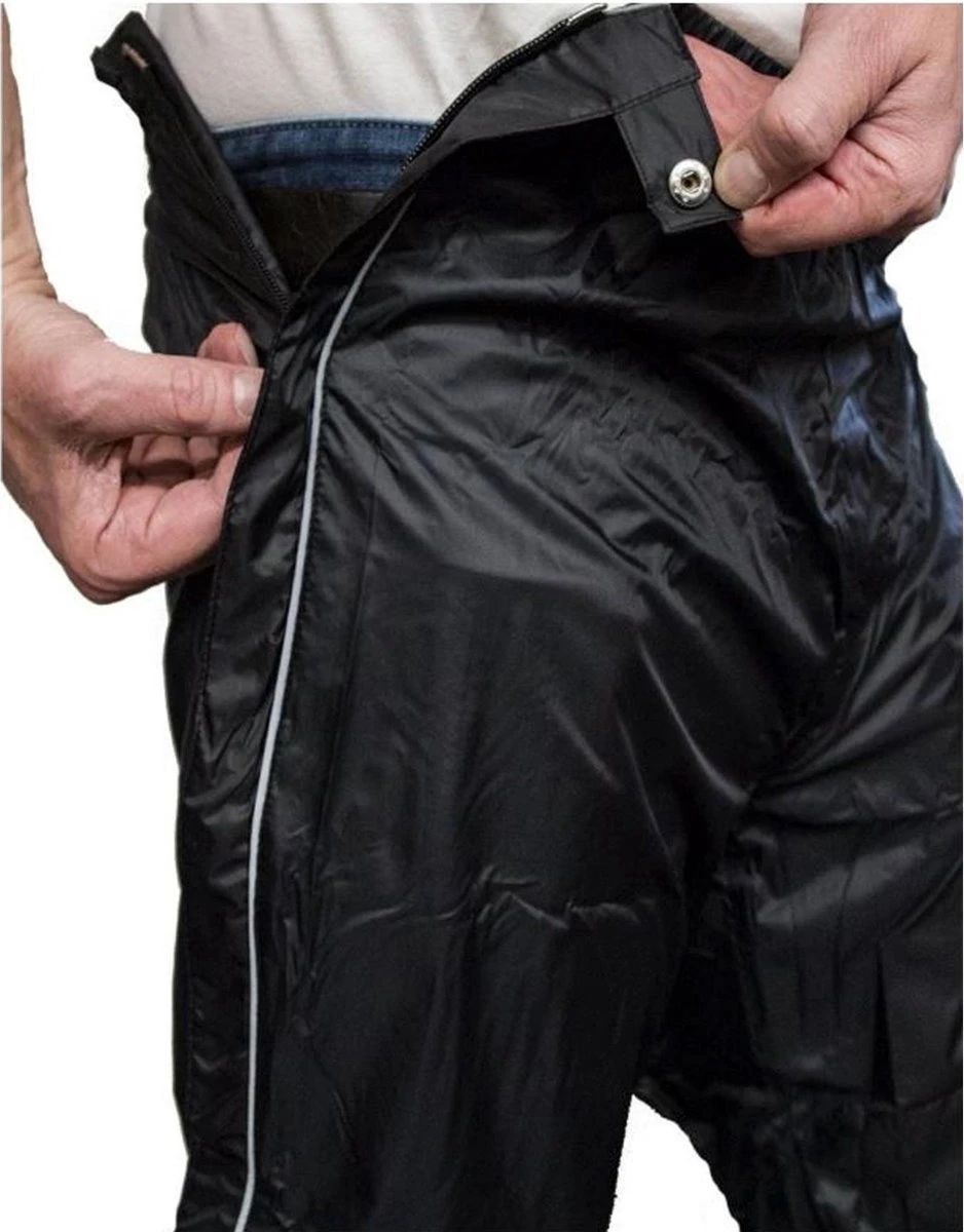 Mac In A Sac Regenbroek - Maat XL - Unisex - Zwart 6 Mac In A Sac Regenbroek - Maat XL - Unisex - Zwart - Afbeelding 4