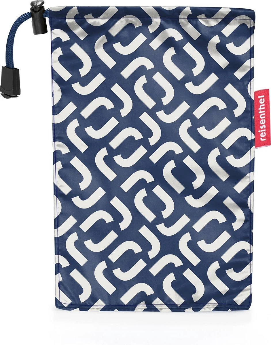Reisenthel Mini Maxi Poncho Regenponcho - Opvouwbaar - Signature Navy Blauw 6 Reisenthel Mini Maxi Poncho Regenponcho - Opvouwbaar - Signature Navy Blauw - Afbeelding 4