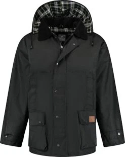 MGO Leisure Wear Bradford Wax Parka Outdoorjas Heren - Maat L