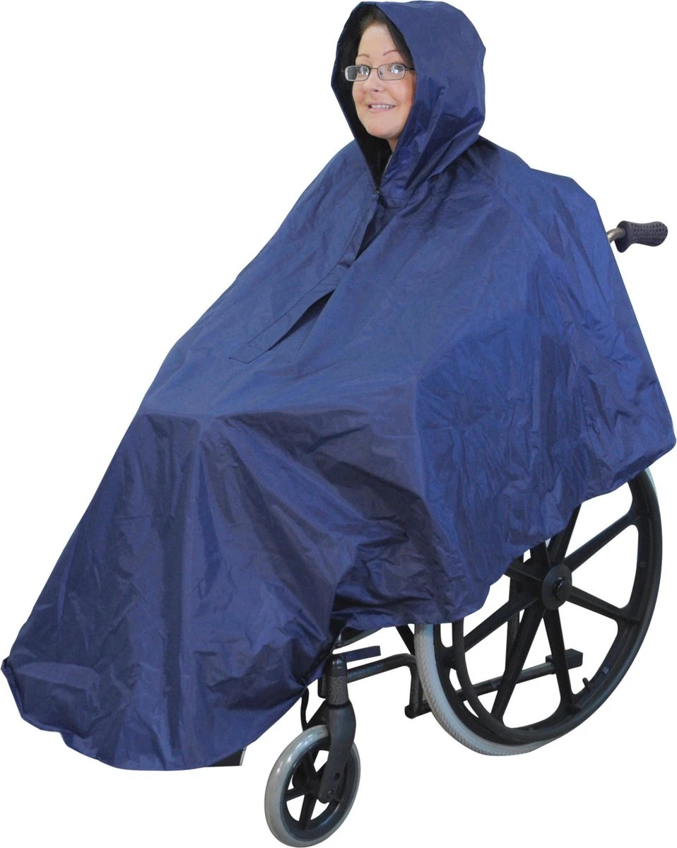 Aidapt - Poncho - Voor Rolstoel Of Rollator 3 Aidapt - Poncho - Voor Rolstoel Of Rollator