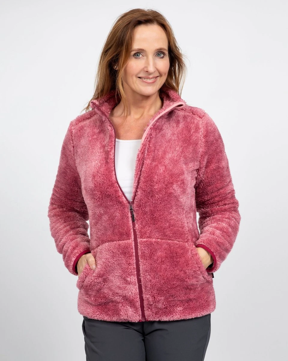 Life-Line - Whitney Fleece Dames - Roze - Outdoorvest - Wandelvest - Fleece Roze 4 Life-Line - Whitney Fleece Dames - Roze - Outdoorvest - Wandelvest - Fleece Roze - Afbeelding 2