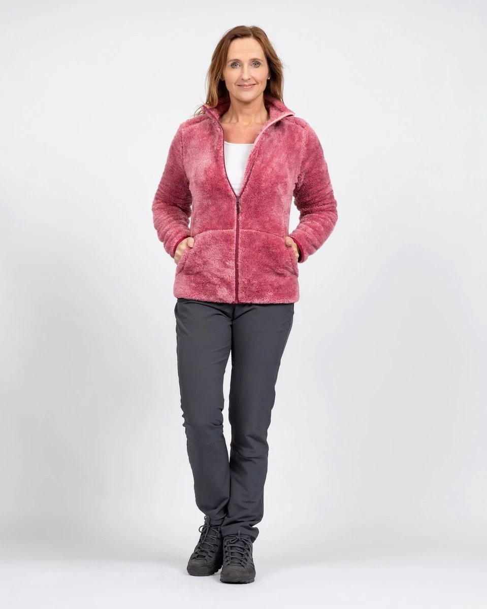 Life-Line - Whitney Fleece Dames - Roze - Outdoorvest - Wandelvest - Fleece Roze 5 Life-Line - Whitney Fleece Dames - Roze - Outdoorvest - Wandelvest - Fleece Roze - Afbeelding 3