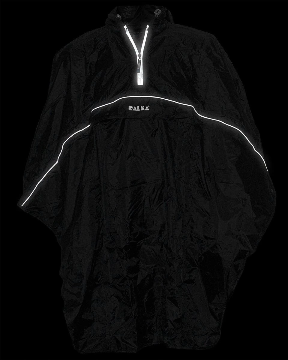 Ralka Poncho - Zwart - Volwassenen 13 Ralka Poncho - Zwart - Volwassenen - Afbeelding 11