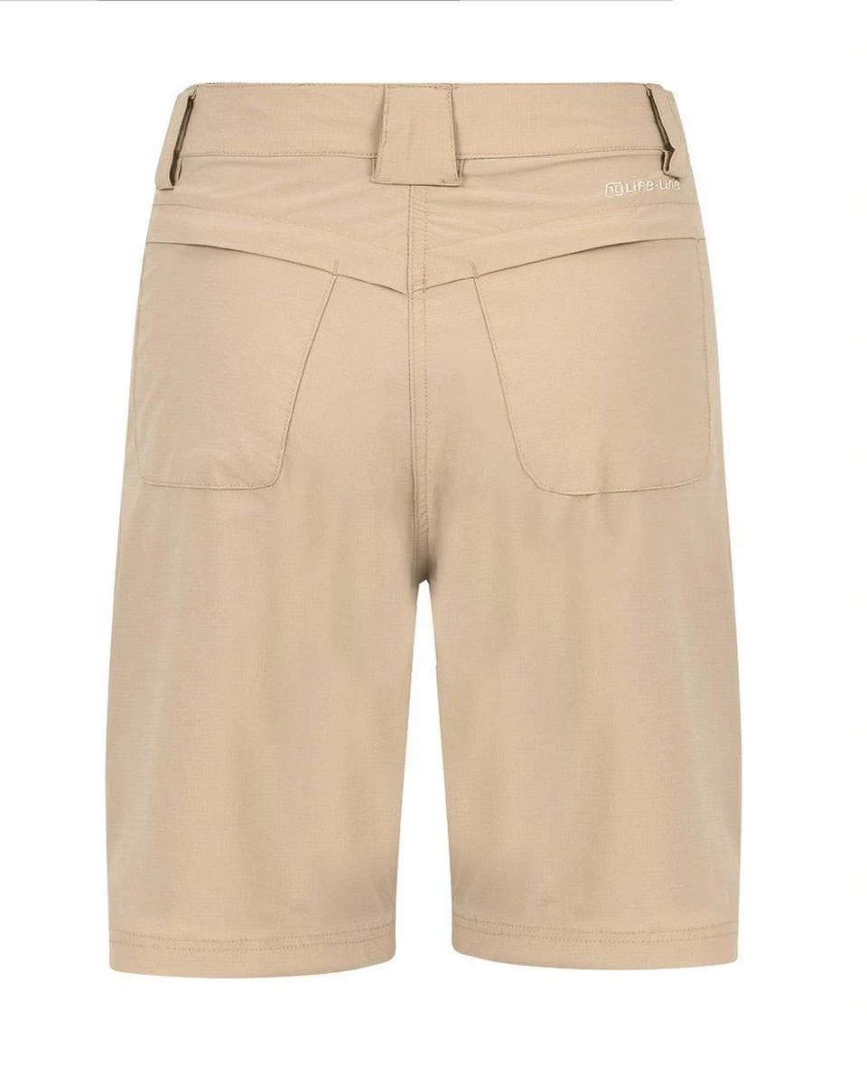 Life-Line - Jaywick Korte Broek Dames - Beige - Outdoorbroek - Wandelbroek - Fleece Beige 4 Life-Line - Jaywick Korte Broek Dames - Beige - Outdoorbroek - Wandelbroek - Fleece Beige - Afbeelding 2