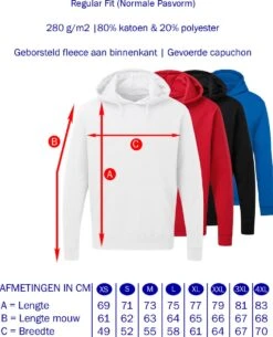 Merkloos BEVEILIGING Heren Hoodie - Zwart - Maat L - Lange Mouwen - Normale Pasvorm - Met Capuchon En Steekzakken - 260g/m2 - Uitsmijter - Beveiliger - Security Guard - Bouncer - Original Kwoots -Bol 972x1200