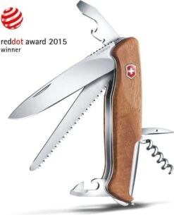 Victorinox Ranger Wood 55 Zwitsers Zakmes - 10 Functies - Hout -Bol 972x1200 7