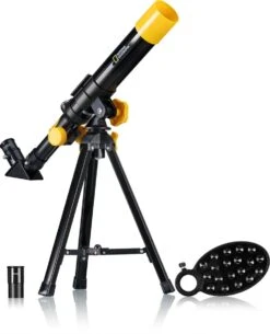 National Geographic Telescoop - 40/400 - Tafelmodel - Geschikt Voor Kinderen Vanaf 8 Jaar - Met Smartphonehouder