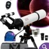 Telescoop Deluxe - Sterrenkijker - Astronomie - Nachtkijker - Sterrenkunde - Waterproof - Geschikt Voor Volwassenen En Kinderen -Bol 989x1200 2