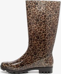 Mountain Peak Dames Regenlaarzen Met Luipaardprint - Bruin - Maat 39 -Bol 992x1200 3